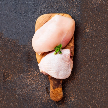 【真空生食】100%國產新鮮雞肉 半雞切塊 (雞胸、雞背)
